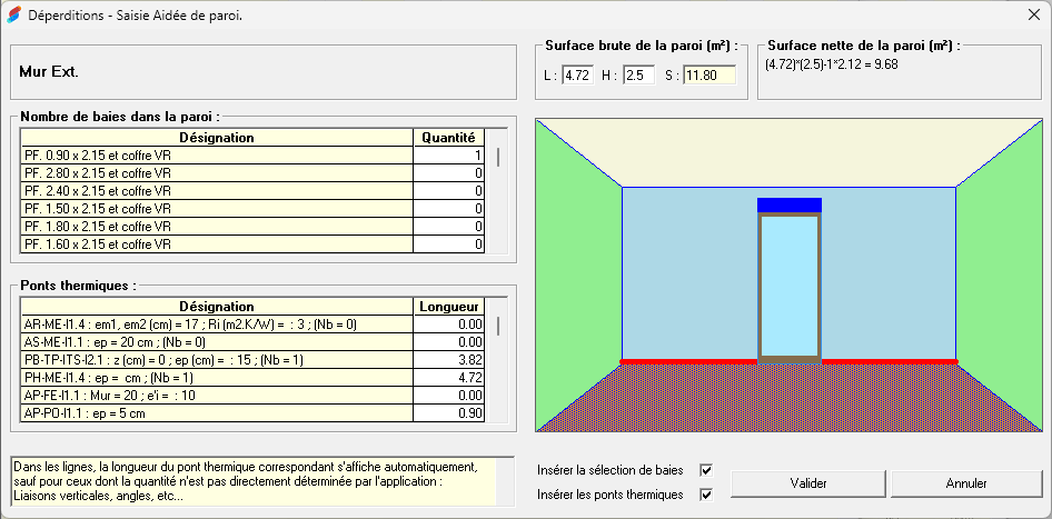 Tableau calcul air humide - Diagramme psychrométrique Logiciels Thermiques